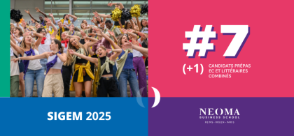 Classement sigem 2025 : NEOMA 7ème place