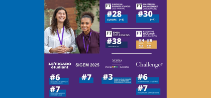 une année dans les classement NEOMA 2025